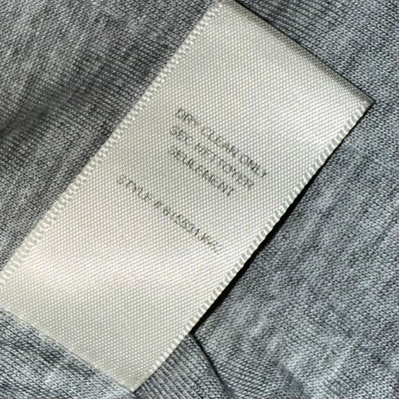 Rebecca Taylor Size 6 Fringe Tweed Jacket Black Gray White Bouclé Blazer cotton - Picture 11 of 13